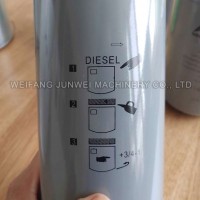 Custom 304 stainless steel diesel filter element for Loader heavy machine