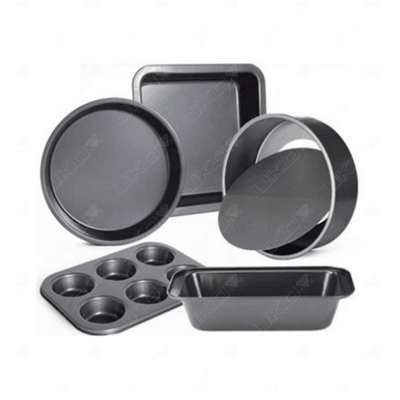 New Nonstick 5pcs Premium Carbon Steel Bakeware Baking Pans Set