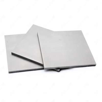 Solid carbide plate blanks for making woodworking knives