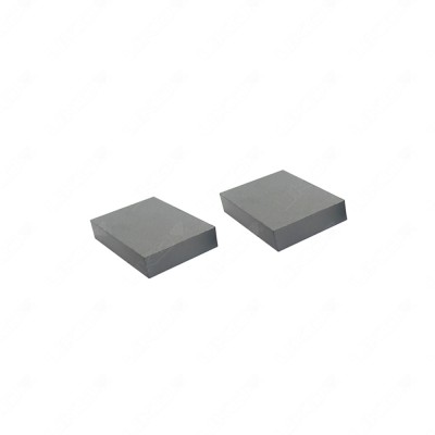 Solid cemented tungsten carbide plates