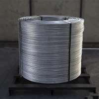 SGS approval calcium silicon alloy cored wire for steel making